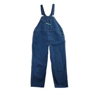 Key Imperial Aristocrat Mens Hi-Back Bib Overalls Indigo Denim Tag 50x30